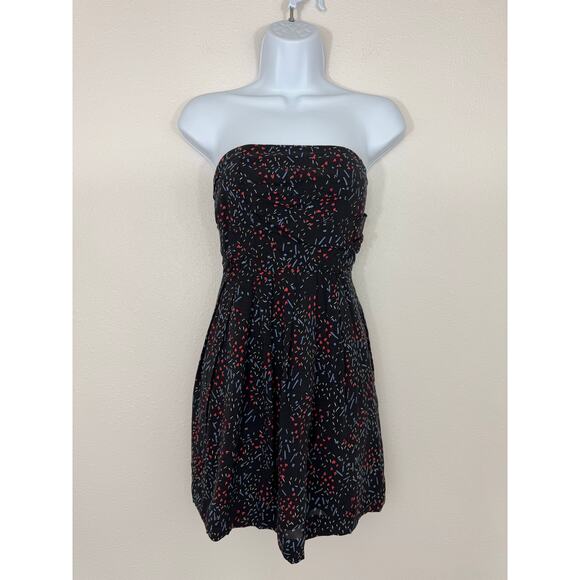 BCBGeneration Strapless Abstract Print Mini Dress Size 2 - Picture 1 of 9